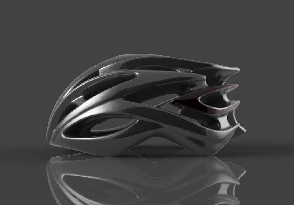 초경량 자전거 헬멧 디자인